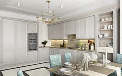 Neoclassical kitchen design