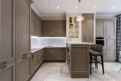 Neoclassical kitchen design