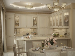 Classic Kitchen Design In Light Colors