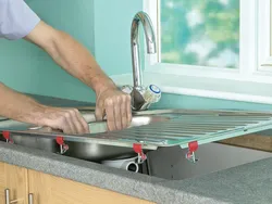 How To Install A Sink In The Kitchen Photo