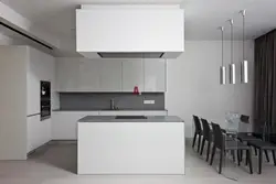 Mətbəx interyerində minimalizmdir