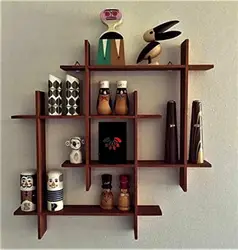 DIY Kitchen Shelves On The Wall Photo