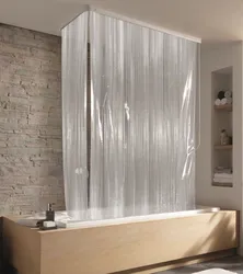 Shower curtains for bathroom photo