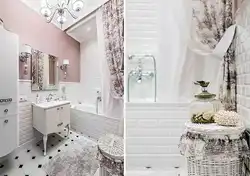 Combination Of Gray With Others In The Bathroom Interior