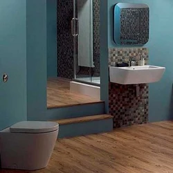 Combination Of Gray With Others In The Bathroom Interior