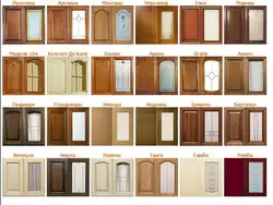 Kitchen door facades photo