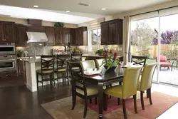 Everything about the interior of the kitchen in the house