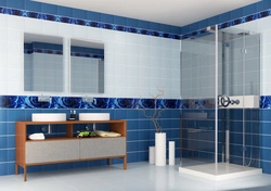 Bathroom tile panels photo