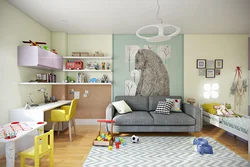 Photo of a living room for children