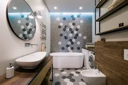 Different Designs In One Bathroom