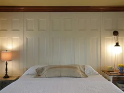 Стеновые панели в спальне фото