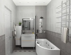 Bathroom design with tile selection