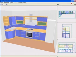 Creating kitchen design projects