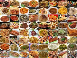 All the cuisine of the world with photos