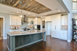 Kitchen ceiling and floor design