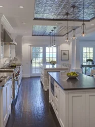 Kitchen ceiling and floor design