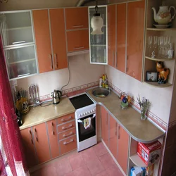 Kitchen design photo Khrushchev 5