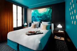 Дизайн спальни волна
