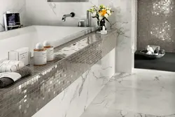 Modern porcelain stoneware bathroom design