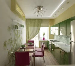 Дизайн Квартиры С Зеленой Кухней