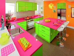Цветные Кухни В Интерьере Реальные Фото