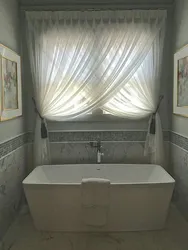 Bathroom Window Curtain Design