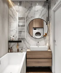 Bathroom design 4 m2 without toilet