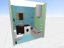 Как делают дизайн проект ванной