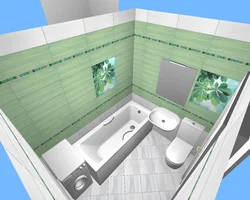 Как делают дизайн проект ванной
