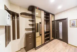 Design Of A Rectangular Hallway With A Wardrobe