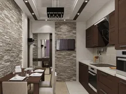 Kitchen Hallway 18 Sq M Design