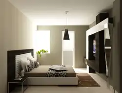 Дизайн хайтек спальни для одного