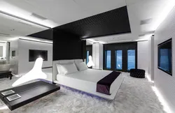 High-tech bedroom design for one