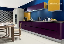 Kitchen fashionable color photo