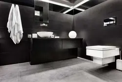 Темная Мебель В Ванной Комнате Фото