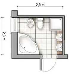 Bathroom And Toilet Design To Size