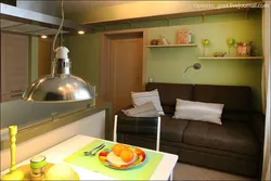Interior for the kitchen to have a sleeping place