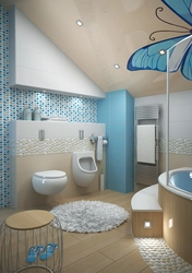 Ванна И Туалет Совмещенные В Своем Доме Дизайн