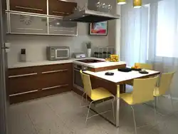Kitchen interior 12 m