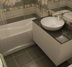 Bath 4 square meters design photo