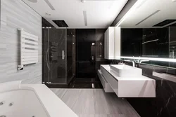 Photo of a stylish bathroom