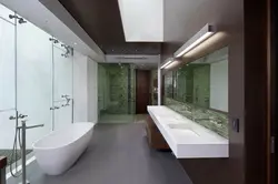 Photo of a stylish bathroom