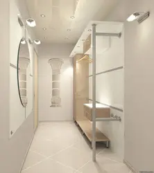 Koridor dizaynında dar koridorların fotoşəkili