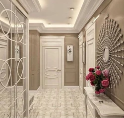 Modern hallway design photo