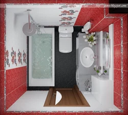 Дизайн Ванных Комнат Совмещенных С Санузлом В Доме Фото