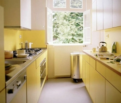 Kitchen 6 meters rectangular design