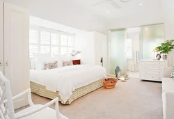 Bright bedroom design real photos