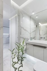 White bath interior