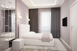 Bedroom interior design 16 sq.m.