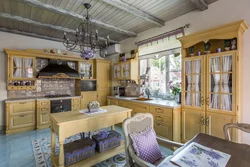 Kitchens in Provence colors photo